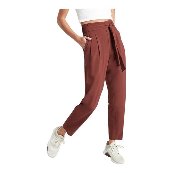Athleta Skyline Pant II Pleated Paperbag Style - Picture 1 of 5